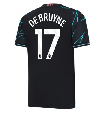 Manchester City Kevin De Bruyne #17 Tredje Tröja 2023-24 Kortärmad